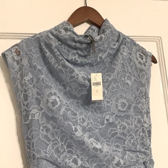 ✨ Anthropologie The Maya Ruched Cowl-Neck Dress Sz S - Picture 8 of 8